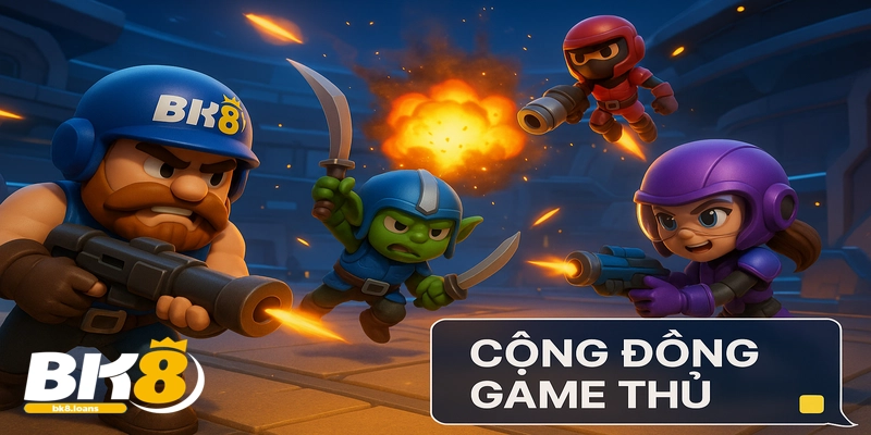 Cộng đồng game thủ cùng nhau chinh phục mọi thử thách trong 3D games BK8.